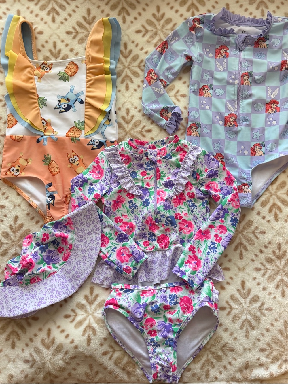 Toddler Girl Bathing Suits 3T